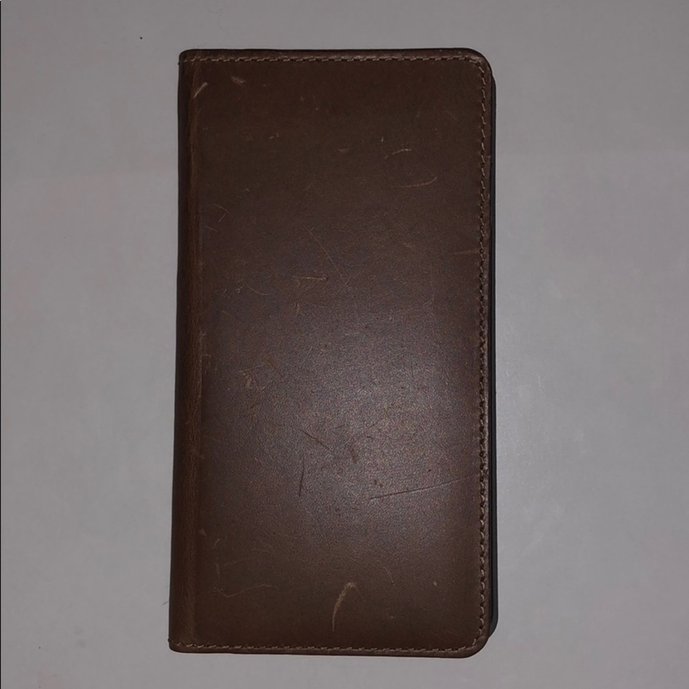 Leather Wallet iPhone 8 Plus case